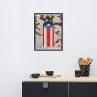 "La Puerta de Puerto Rico" Framed photo paper poster