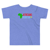 “Africano Boricua” Toddler Short Sleeve Tee