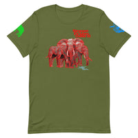 "Siempre Pa'lante como el Elefante" Short-Sleeve Unisex T-Shirt