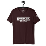 "Boricua Things" Blanco Short-sleeve unisex t-shirt