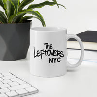 "The Leftovers NYC" White glossy mug